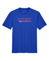 Patriot Football Booster Club Bold - Youth Performance Shirt