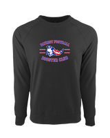 Patriot Football Booster Club Curve - Crewneck Sweatshirt