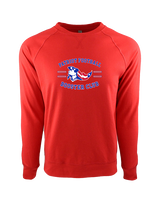 Patriot Football Booster Club Curve - Crewneck Sweatshirt