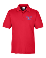 Patriot Football Booster Club Curve - Mens Polo