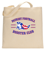 Patriot Football Booster Club Curve - Tote