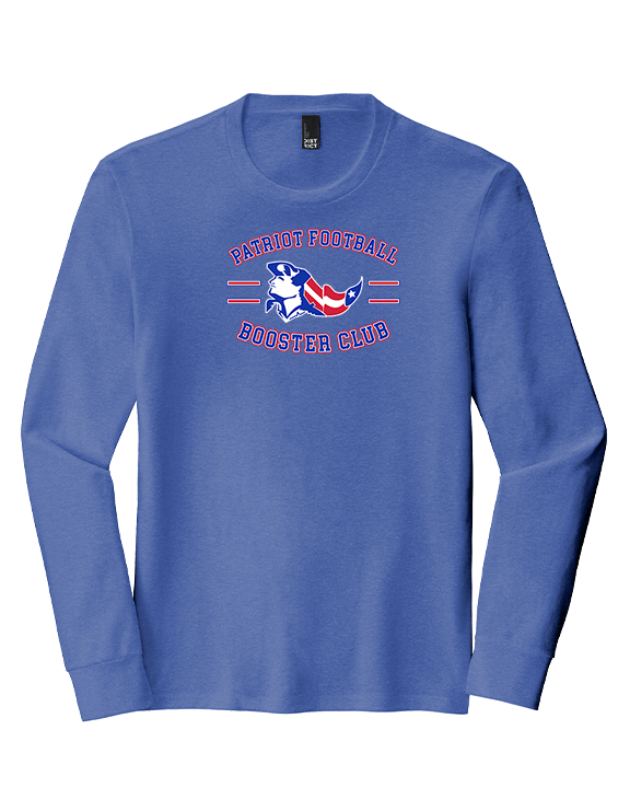 Patriot Football Booster Club Curve - Tri-Blend Long Sleeve