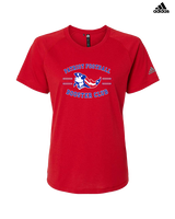 Patriot Football Booster Club Curve - Womens Adidas Performance Shirt