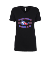 Patriot Football Booster Club Curve - Womens Vneck