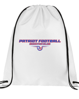Patriot Football Booster Club Design - Drawstring Bag