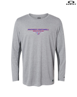 Patriot Football Booster Club Design - Mens Oakley Longsleeve
