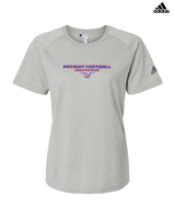 Patriot Football Booster Club Design - Womens Adidas Performance Shirt