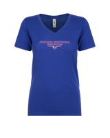 Patriot Football Booster Club Design - Womens Vneck