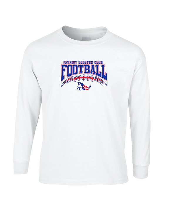 Patriot Football Booster Club Football - Cotton Longsleeve
