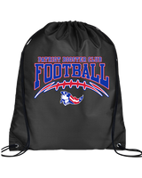 Patriot Football Booster Club Football - Drawstring Bag