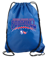 Patriot Football Booster Club Football - Drawstring Bag