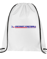Patriot Football Booster Club Lines - Drawstring Bag