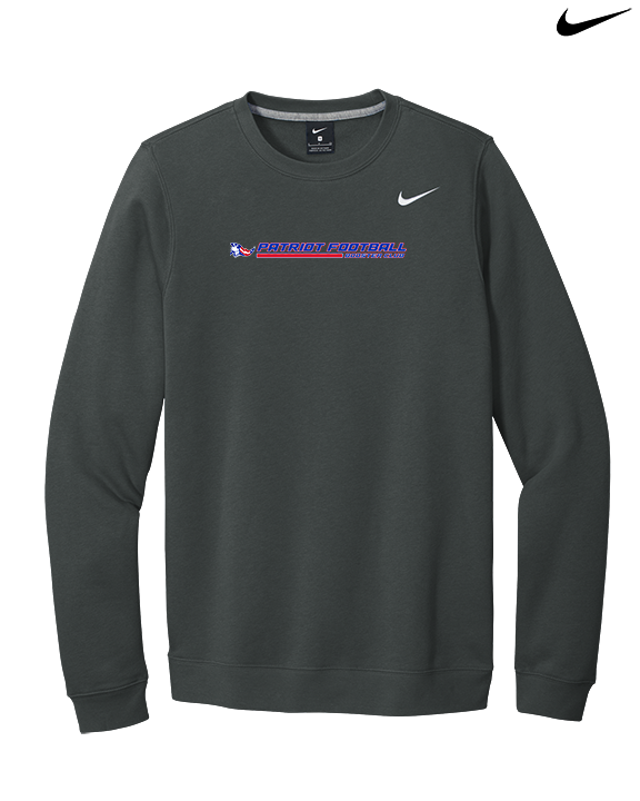 Patriot Football Booster Club Lines - Mens Nike Crewneck