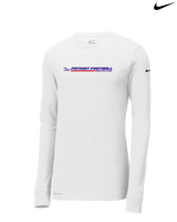 Patriot Football Booster Club Lines - Mens Nike Longsleeve