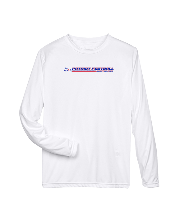 Patriot Football Booster Club Lines - Performance Longsleeve
