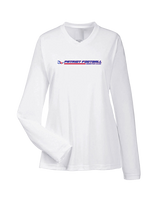 Patriot Football Booster Club Lines - Womens Performance Longsleeve