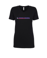 Patriot Football Booster Club Lines - Womens Vneck