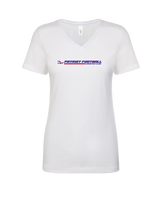 Patriot Football Booster Club Lines - Womens Vneck