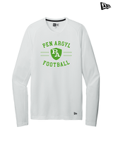 Pen Argyl Varsity Football Curve - New Era Performance Long Sleeve