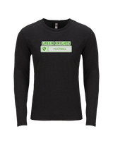 Pen Argyl Varsity Football Pennant - Tri-Blend Long Sleeve