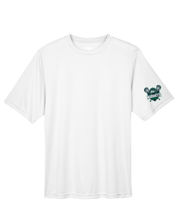 Marquette HS Boys Lacrosse L Sleeve Logo - Performance Shirt (Player Pack)