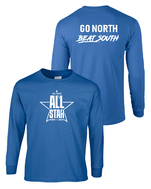 Phil Simms All Star Football North Go North - Cotton Longsleeve