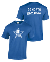 Phil Simms All Star Football North Go North - Cotton T-Shirt