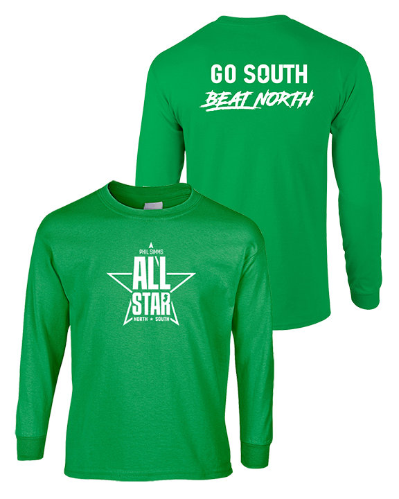 Phil Simms All Star Football South Go South - Cotton Longsleeve