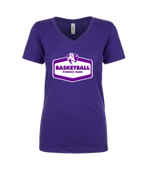 Phoenix Rams Basketball Board - Womens Vneck