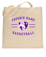 Phoenix Rams Basketball Curve - Tote