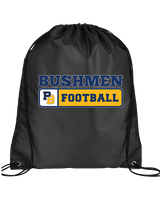 Pine Bush HS Football Pennant - Drawstring Bag