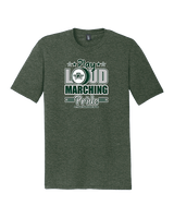 Pitman HS Marching Band Play Loud - Tri-Blend Shirt