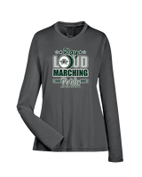 Pitman HS Marching Band Play Loud - Womens Performance Longsleeve