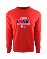 Pittston Area HS Marching Band Color Guard - Crewneck Sweatshirt