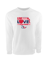 Pittston Area HS Marching Band Color Guard - Crewneck Sweatshirt