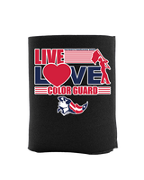 Pittston Area HS Marching Band Color Guard - Koozie