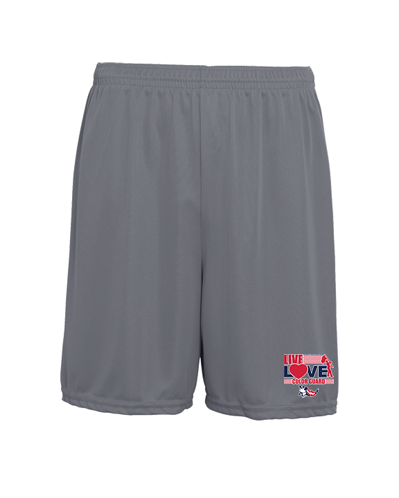 Pittston Area HS Marching Band Color Guard - Mens 7inch Training Shorts