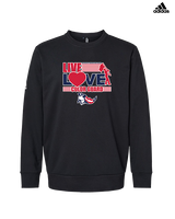 Pittston Area HS Marching Band Color Guard - Mens Adidas Crewneck