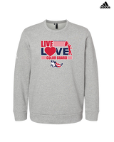Pittston Area HS Marching Band Color Guard - Mens Adidas Crewneck