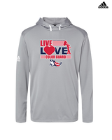 Pittston Area HS Marching Band Color Guard - Mens Adidas Hoodie