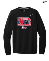 Pittston Area HS Marching Band Color Guard - Mens Nike Crewneck