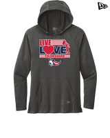 Pittston Area HS Marching Band Color Guard - New Era Tri-Blend Hoodie