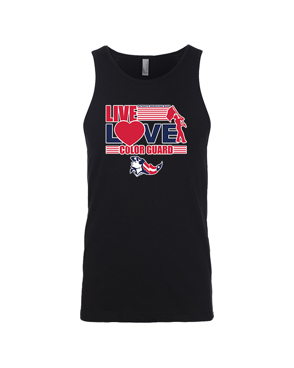 Pittston Area HS Marching Band Color Guard - Tank Top