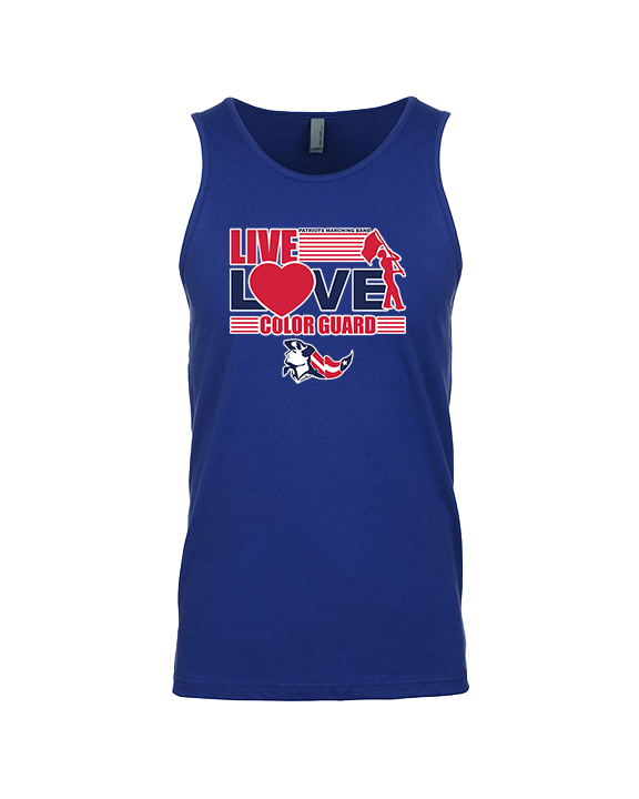 Pittston Area HS Marching Band Color Guard - Tank Top