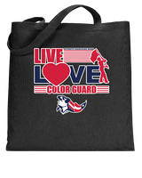 Pittston Area HS Marching Band Color Guard - Tote