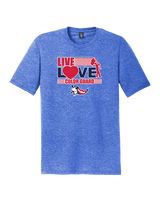 Pittston Area HS Marching Band Color Guard - Tri-Blend Shirt