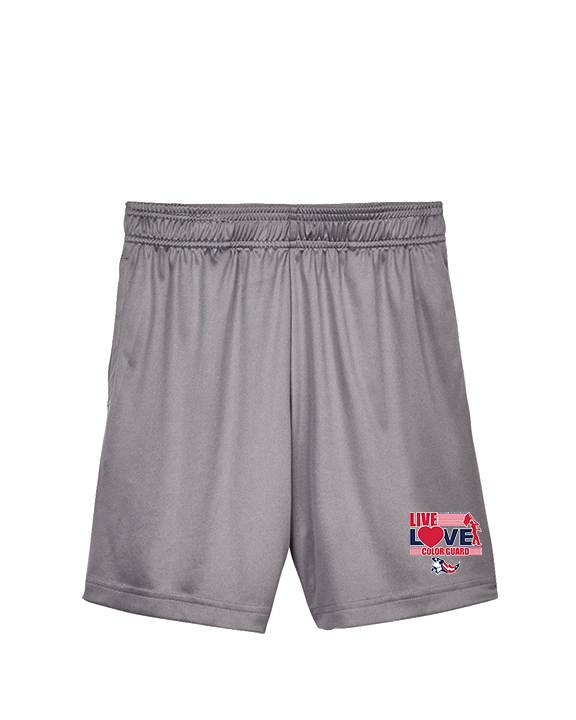 Pittston Area HS Marching Band Color Guard - Youth Training Shorts