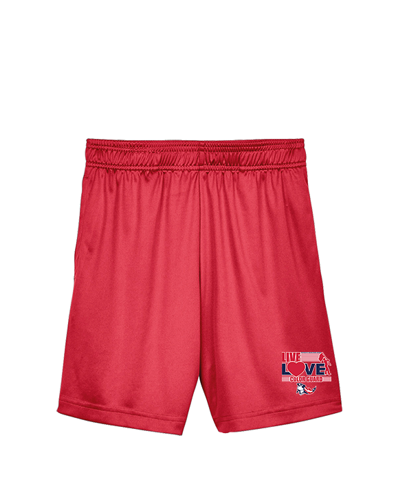 Pittston Area HS Marching Band Color Guard - Youth Training Shorts