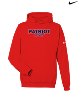Pittston Area HS Marching Band Dad - Nike Club Fleece Hoodie