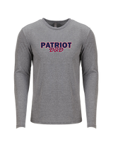 Pittston Area HS Marching Band Dad - Tri-Blend Long Sleeve